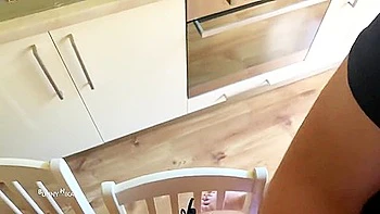 Stepsis Gets Her Rump Jammed With Cork And Her Coochie Pummeled Harsh