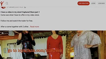 Dominatrix Mistress April - Rosies Welcome Back Punishment