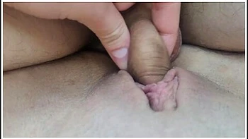 My Boyfriend Sexually Rubs His Dick Against My Tight Pussy