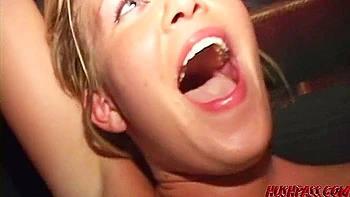 Courtney And Friends Partake In A Frat House Fuckathon