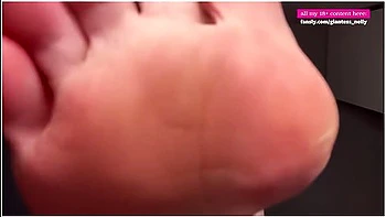 Cherry Crush In Worship My Soles, Slave