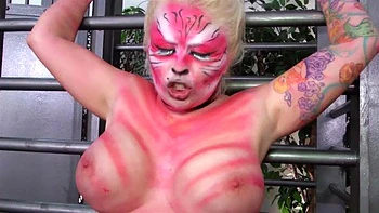 Sexy Courtney dominates her pussy: Licking, Big Tits  Blonde Porn