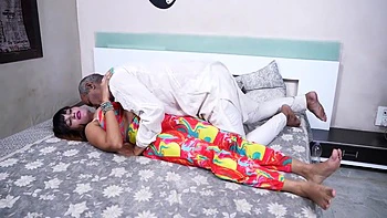 Indian Stepdaughter Seduced Her Stepdad To Fuck Her Pink Pussy Sucking Big Dick Riding On