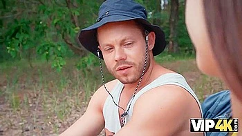 Slutty Couples Lick Booties In The Woods And Screw With Every Other