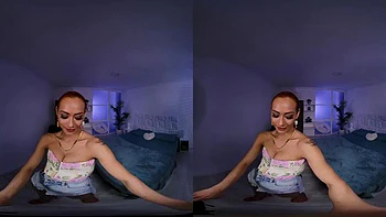 She is ready Ve Lea: Blowjob, Doggy  Cowgirl VR Porn