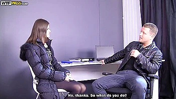 Mad Hook Up Bang At Job Interview