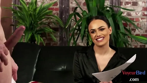 Kinky british voyeur watching wanker during erotic session