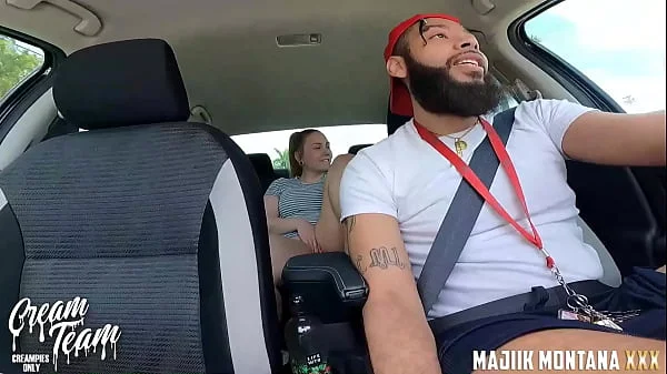 Uber Driver Pulls Over to Fuck Slutty Passenger in broad Daylight