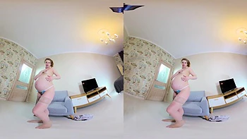 Pregnant Home Alone
