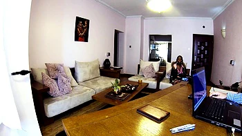 Amateur Black MILF Down To Suck Cock