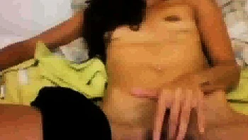 Peruvian Milf Inez rubs hairy twat (small tits)