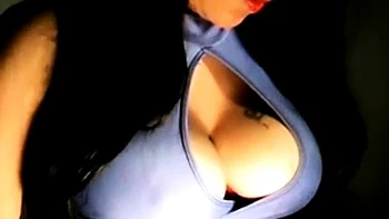 Webcam Girl Shows Off Her Long Nipples