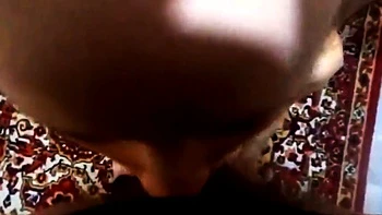 Russian Amateur Julia Sucks 2 Cocks POV