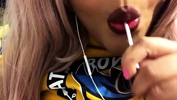 ASMR Pika Patreon Banana Lollipop Video