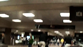 Behind the scenes with busty babe