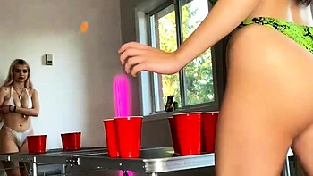 Ambitious Sweating Brunette Burch twins XXX