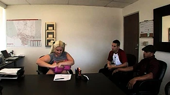 Cumshot on big boobs for slut tit fucking in hd