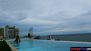 Bubble butt Thai teen fucked hard doggy