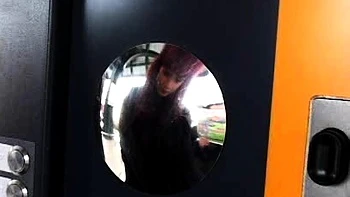 Nasty redhead babe sucks and jerks