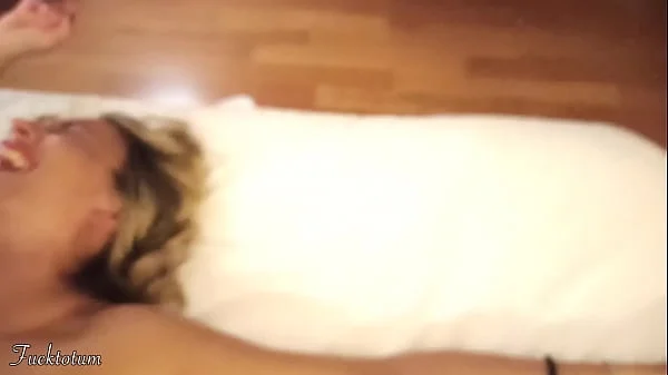 POV Real Couple Amateur Homemade Sextape. Two Lovers POWER FUCK, Moaning, Screaming, till She has a Real Extreme Brain Melting Riding Orgasm, than Missionary with Final Big Cumshot on her Belly.