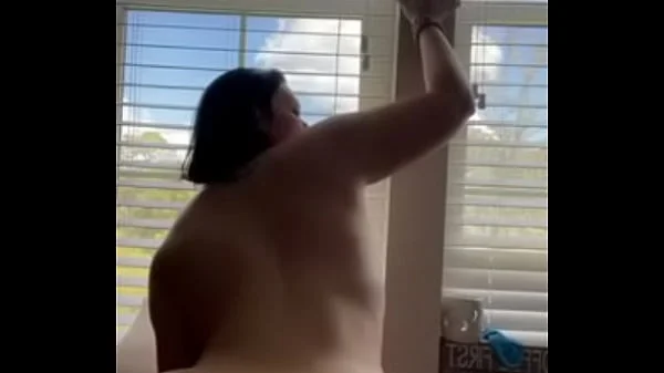 Thick PAWG rides dildo crazy