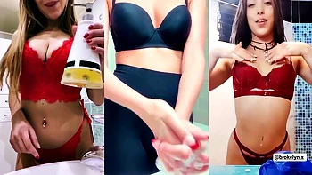 Busty beauty enjoys cock outdoors