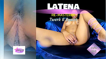 Twerk & Squirt - Petite Ebony Asshole [Re-mastered]