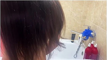 Stepmom In The Bathroom