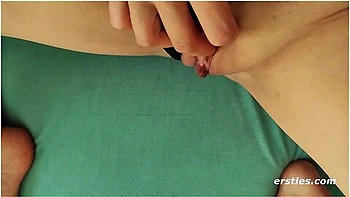 Brunette Beauty Carol O Plays With Her Perfect Clit