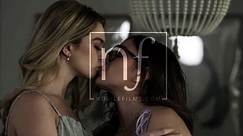 Busty brunette babe get toying and tortured by blonde babe