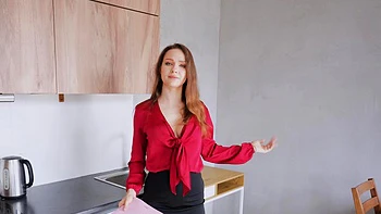 POV blowjob and masturbation show from Alexa Poshspicy