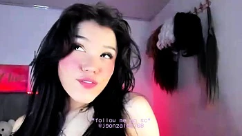 Close up teen foot worship