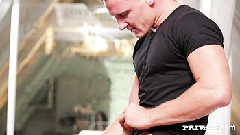 Busty brunette with big booty Lucy Li impaled by pretty big boner