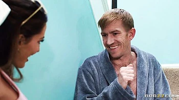 Aesthetic busty brunette Coco Bae is enjoying this massive dick