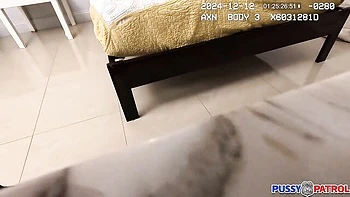 Alluring hottie with big boobs Ginger Bytes likes dick-riding so much