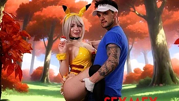 Good doggy style fuck with a passionate blonde chick Lil Milk