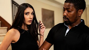 Black dude with a big penis impaled a white doll Aria Sloane