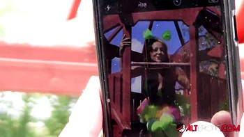 Fascinating Lily Fatale at doggystyle trailer