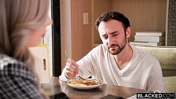 Side fuck xxx with looking-good Haley Reed from Blacked.Com