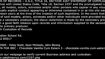 Haley Scott and John Strong's pornstar movie by Down For BBC