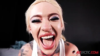 Inveigling Misty Meaner and Misha Montana - halloween sex - AltErotic