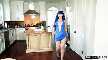 She Loves Black featuring Jewelz Blu's lingerie smut