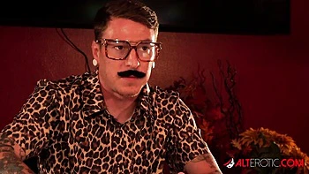 Captivating Misha Montana - tattoos action - AltErotic