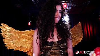 Kyla Keys's brunette sex by AltErotic