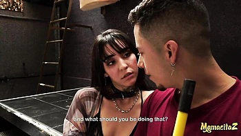 Mamacitaz featuring Molly C.'s natural tits sex