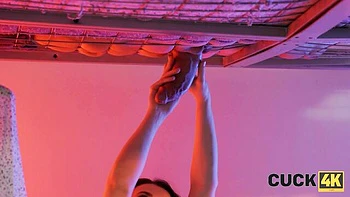 Hardcore sex with blooming Nicole Black from Cuck 4K