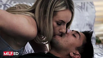 Luring Bunny Madison and Max Fills's big tits sex