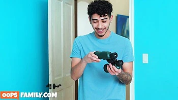 Shaggy Diego Perez and Brandy Salazar's brunette action