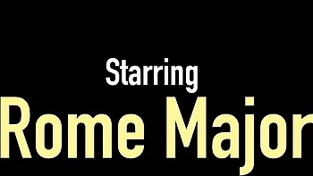 Naughty Rome Major's bathroom trailer