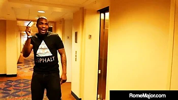 Rome Major featuring Rome Major and Marilyn Moore's licking pussy scene